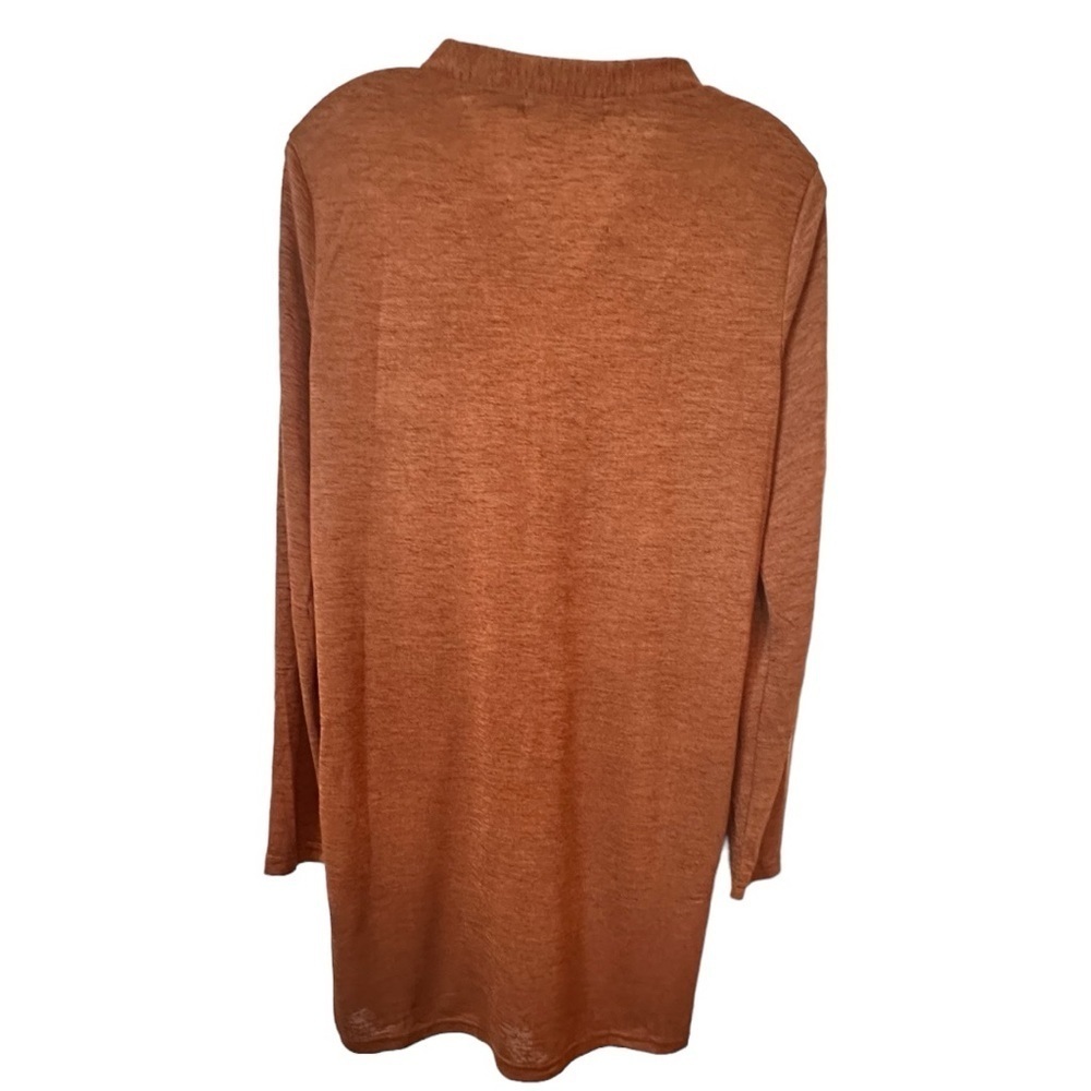 NWOT Women’s Open Front Lightweight Cardigan V Neck - Picture 3 of 7